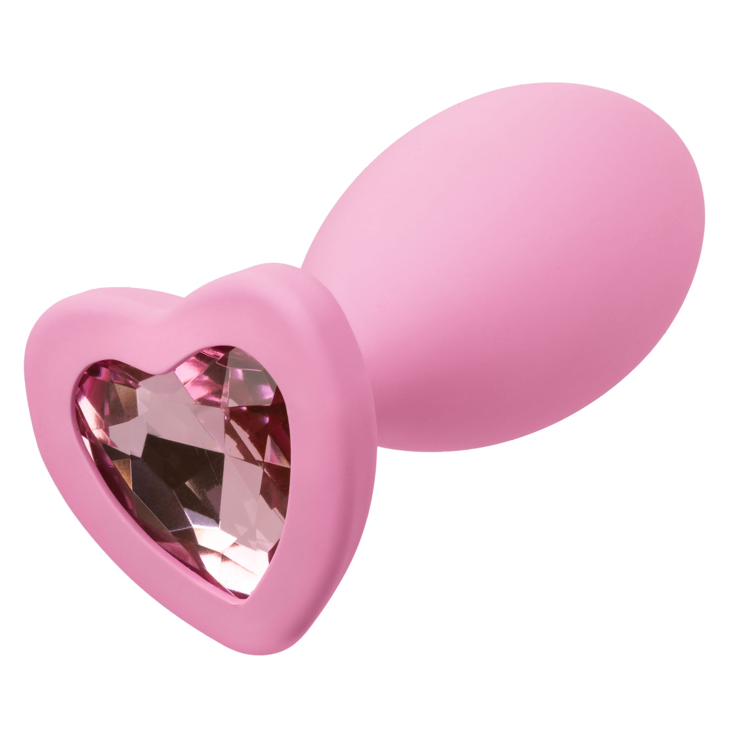 First Time Crystal Booty Duo Pink Anal Plug Set