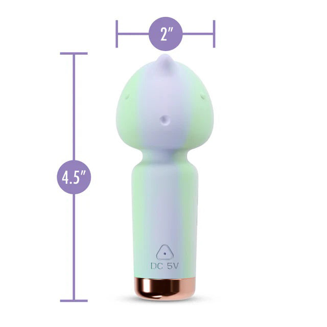 Play With Me Unicorn Dreams Vibrator – 10 Mode Rechargeable Silicone Wand