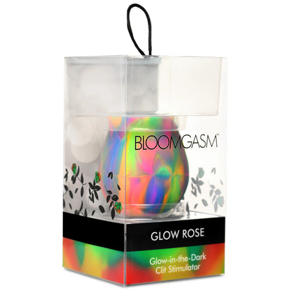 Glow Rose Clitoral Stimulator Glow-in-the-Dark - 10-Mode Suction Rose