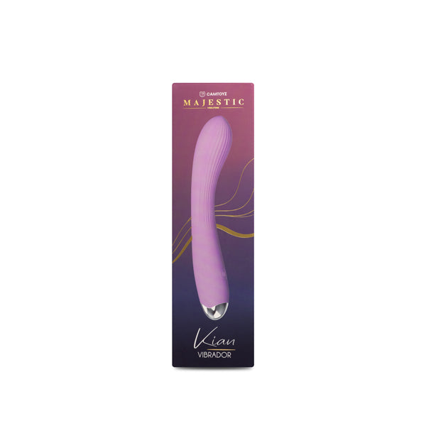 Majestic Pink G-Spot Vibrator - Warming Ergonomic Vibrator