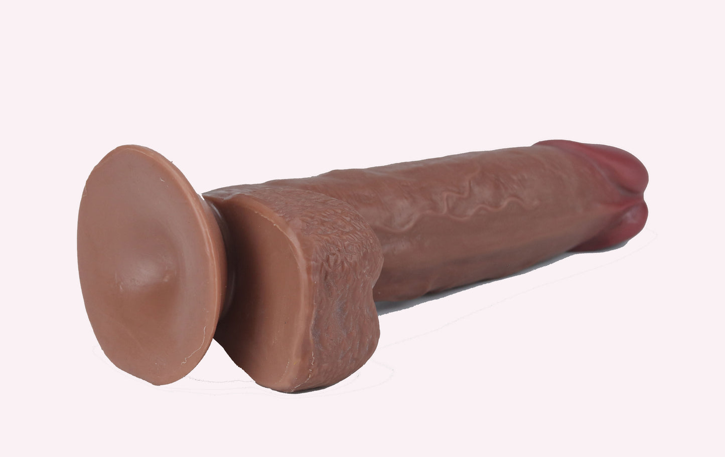 7.5 Inch Realistic Dual-Layer Dildo - Real Skin Lucky Tan