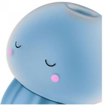 Jelly-Clous Blue Air Pulse Clitoral Stimulator - Suction & Vibration Jellyfish Toy