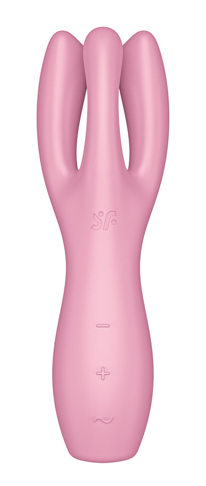 Threesome 3 Pink Lay-On Clitoral Vibrator
