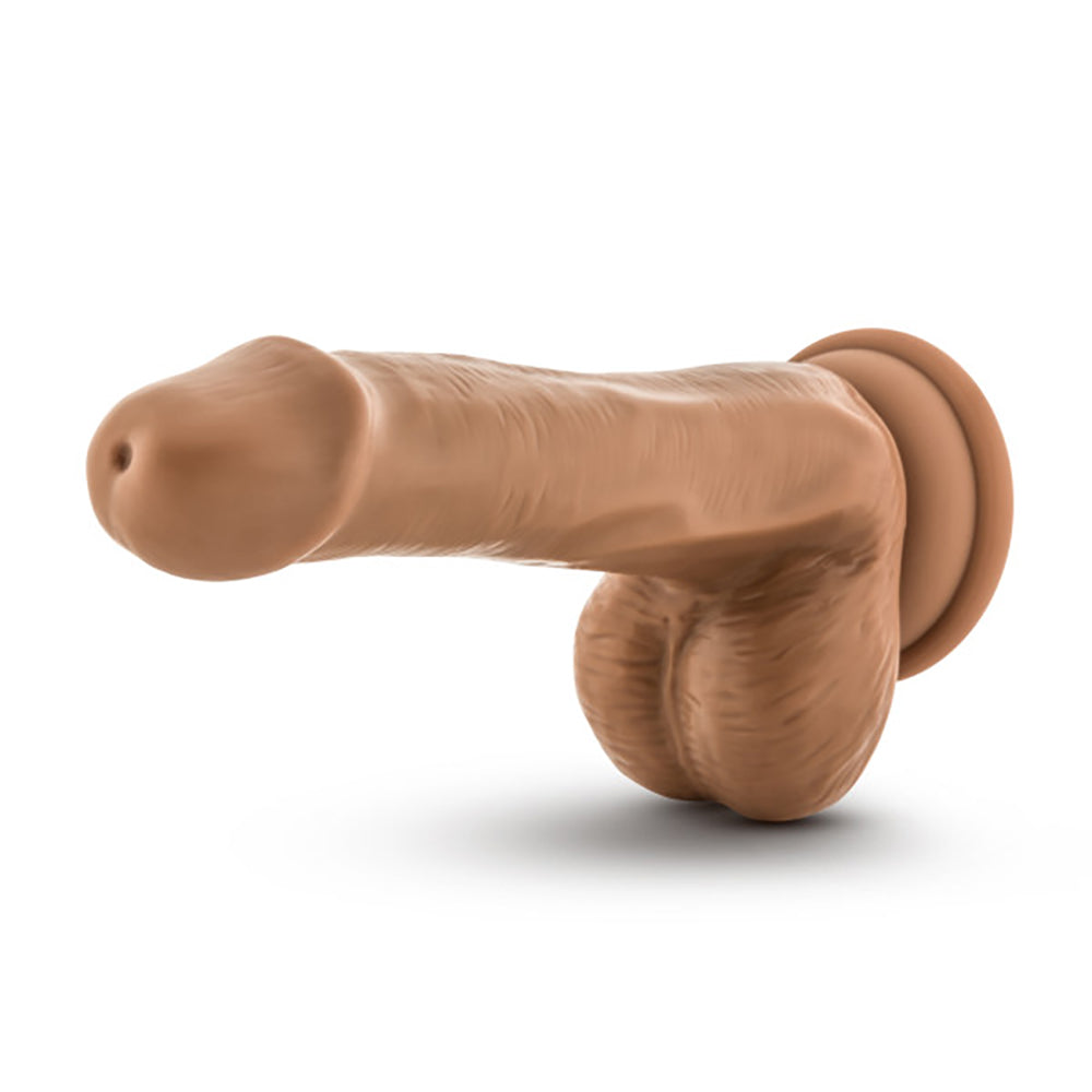 Coverboy Captain Mike Realistic Suction Cup Dildo 6.5" Mocha