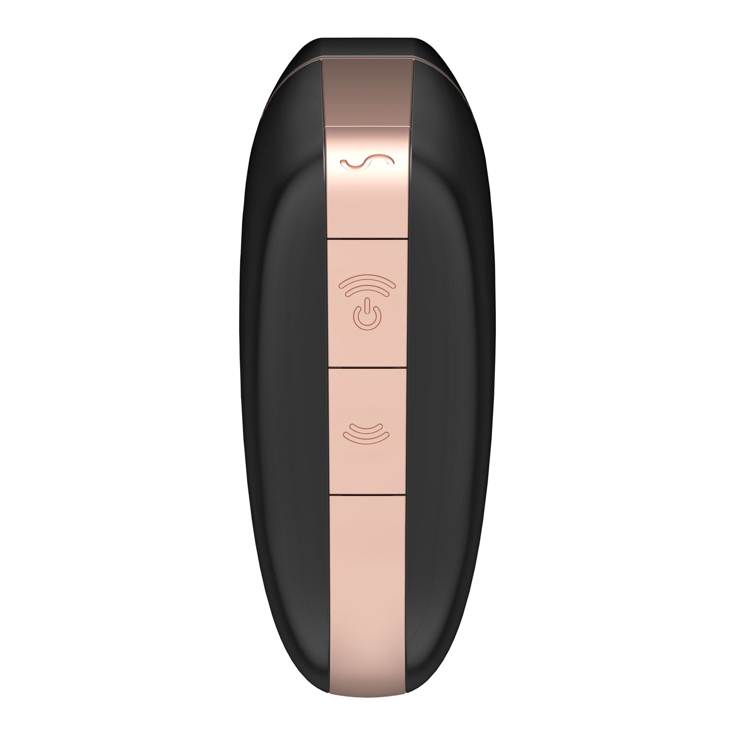 Love Triangle App-Controlled Clitoral Air Pulse Vibrator - Black