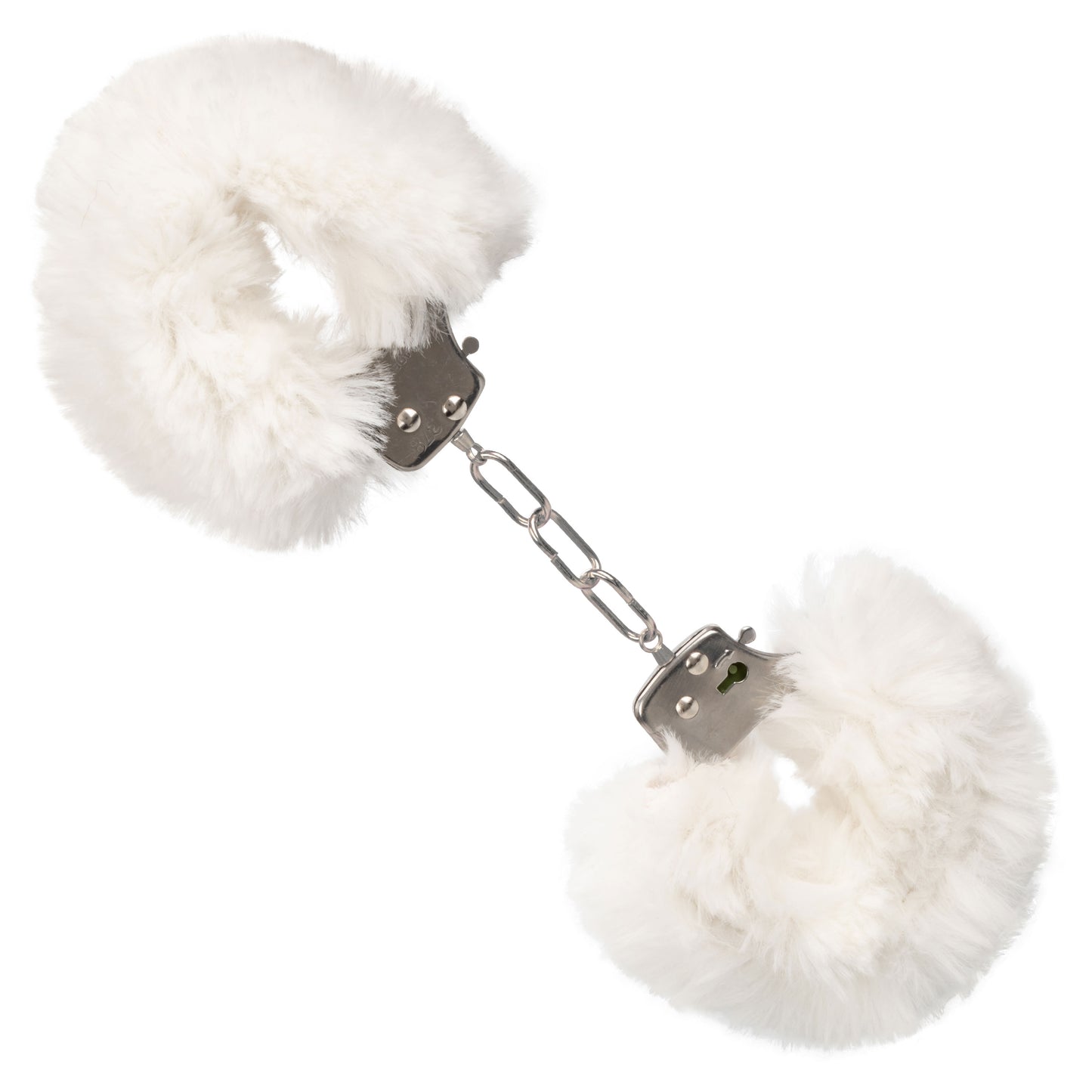 Ultra Fluffy Adjustable Furry Handcuffs - White