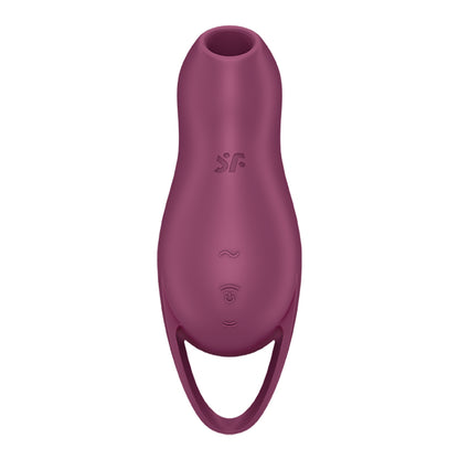 Satisfyer Pocket Pro 1 Air Pulse Clitoral Vibrator – Rechargeable Berry