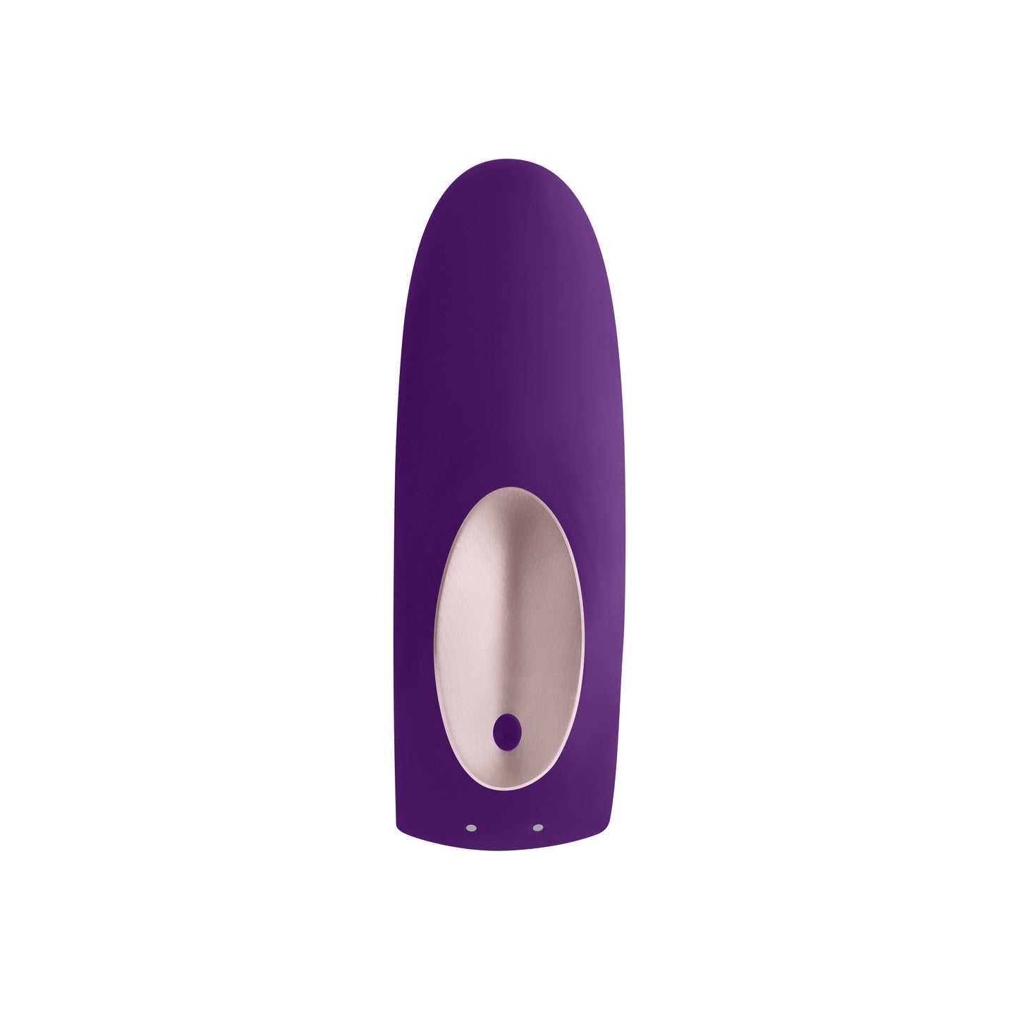 Double Plus Remote Vibrator - Purple Couples Wearable U-Shaped Toy