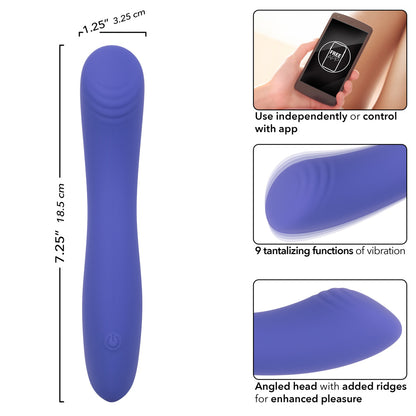 CalExotics Connect Contoured G Rechargeable App-Controlled G-Spot Vibrator