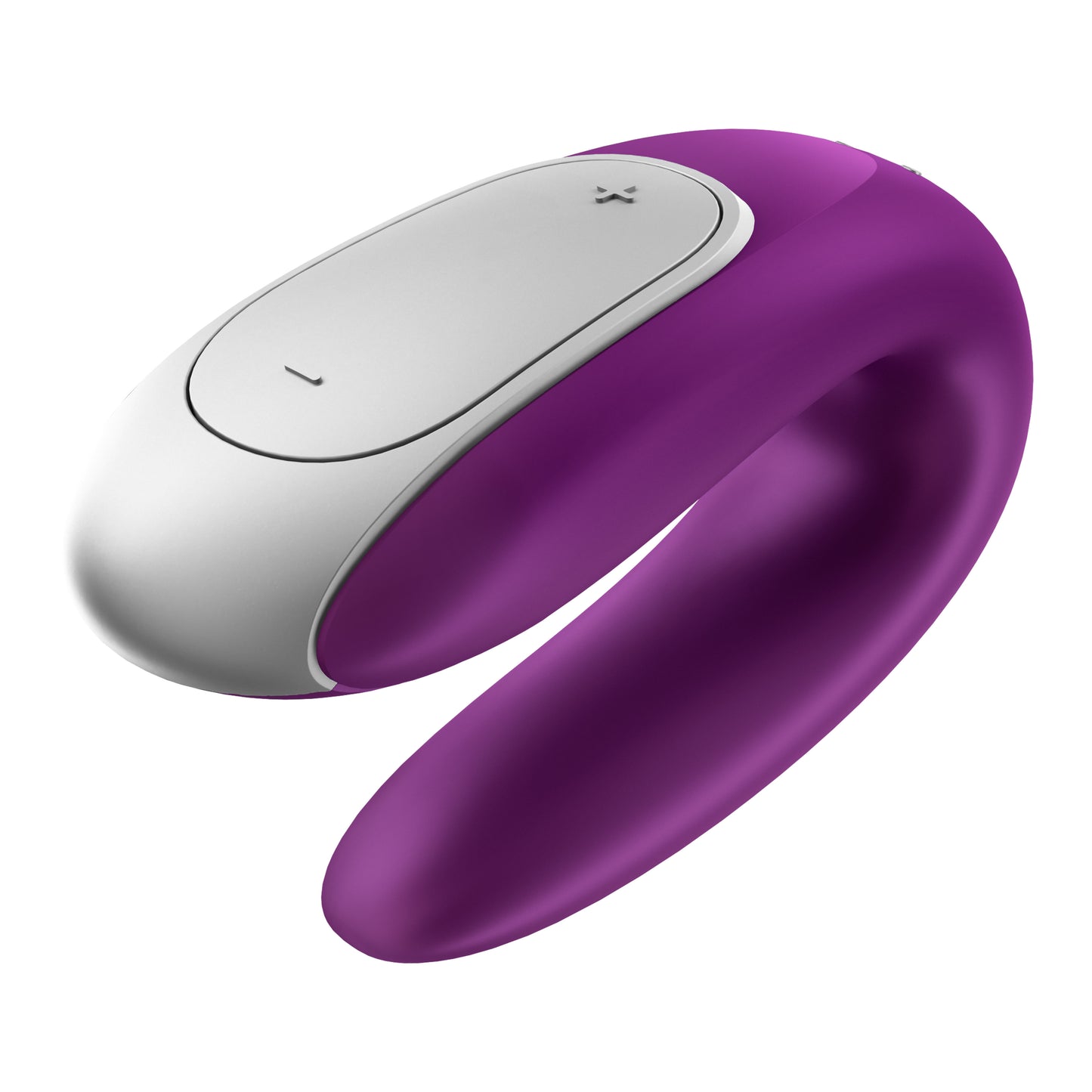 Double Fun Vibrator - Violet Couples U-Shaped Wearable Vibrator