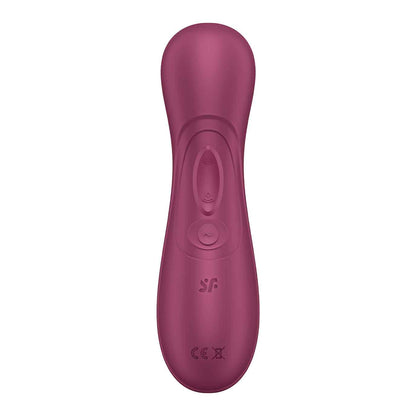 Satisfyer Pro 2 Gen 3 Liquid Air Pulse Clitoral Stimulator - Red Wine