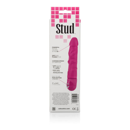 CalExotics Power Stud Traditional Flexible Vibrator - Pink