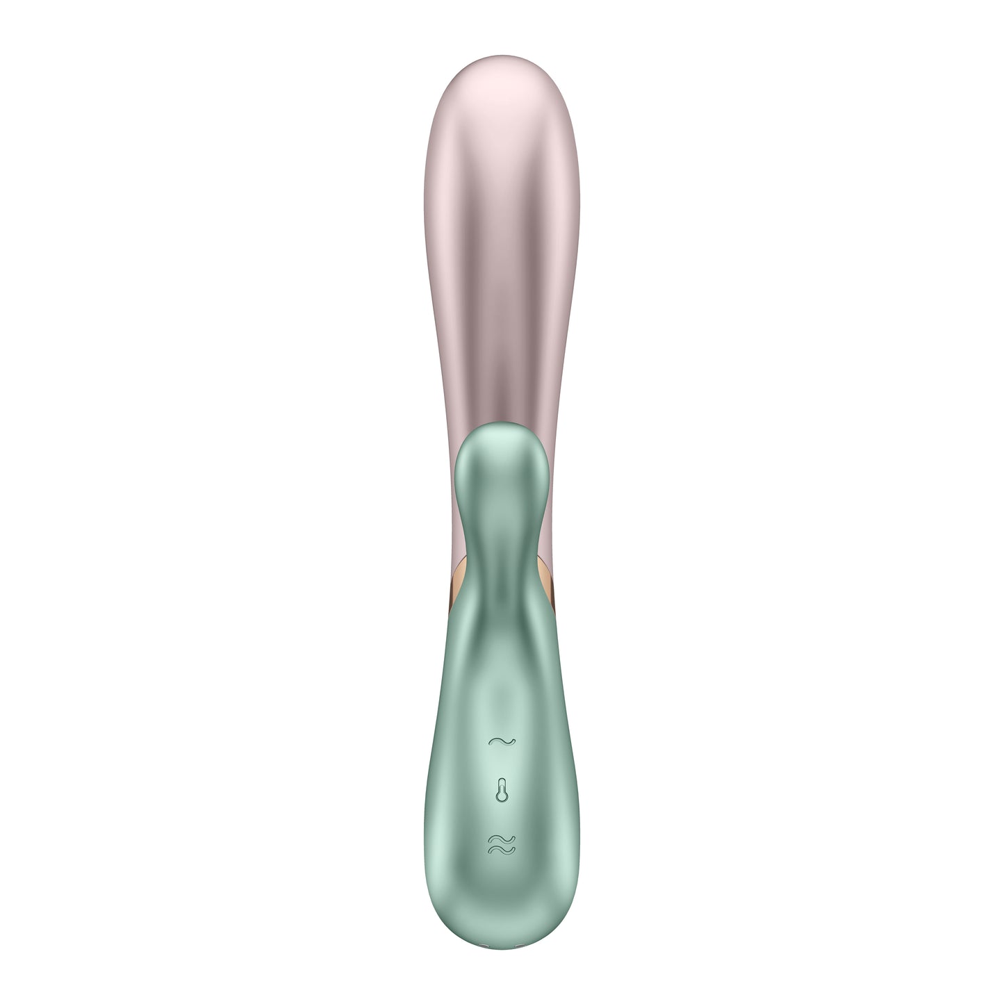 Hot Lover Green App Controlled Warming Rabbit Vibrator - G-Spot & Clitoral Heating Vibrator