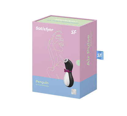 Satisfyer Pro Penguin Air Pulse Clitoral Stimulator - Black
