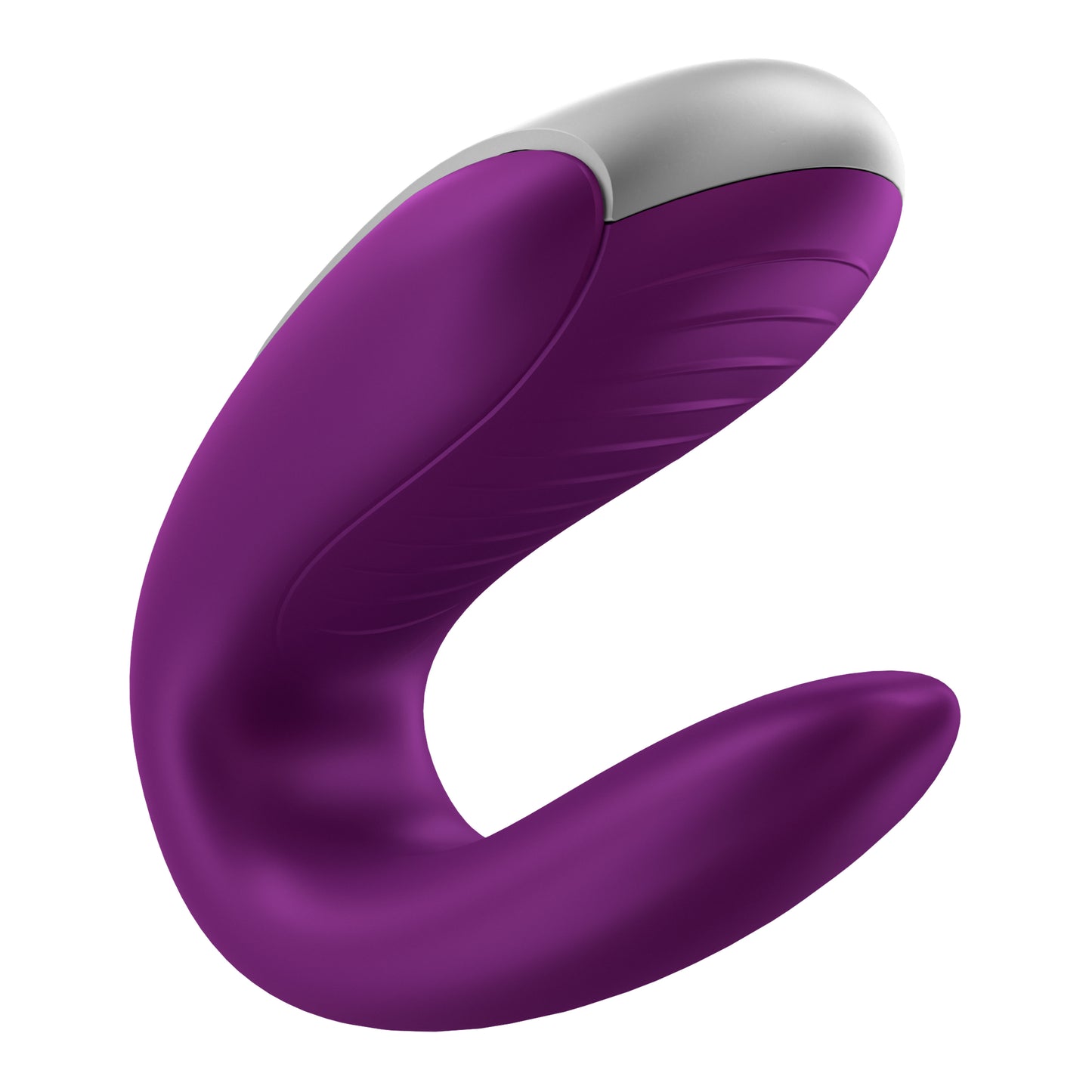 Double Fun Vibrator - Violet Couples U-Shaped Wearable Vibrator