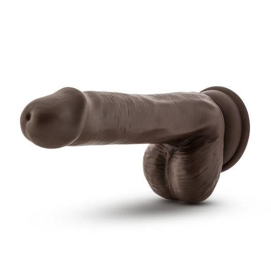 Coverboy Tommy Realistic Suction Cup Dildo 6.5" Chocolate