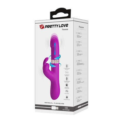 Pretty Love Reese Rabbit Vibrator Thrusting Rotating G-Spot Clitoral