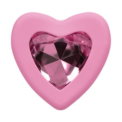 First Time Crystal Booty Duo Pink Anal Plug Set