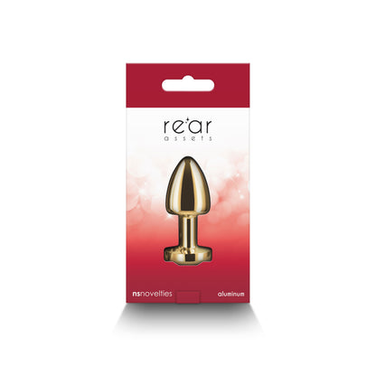 Petite Gold Jeweled Butt Plug
