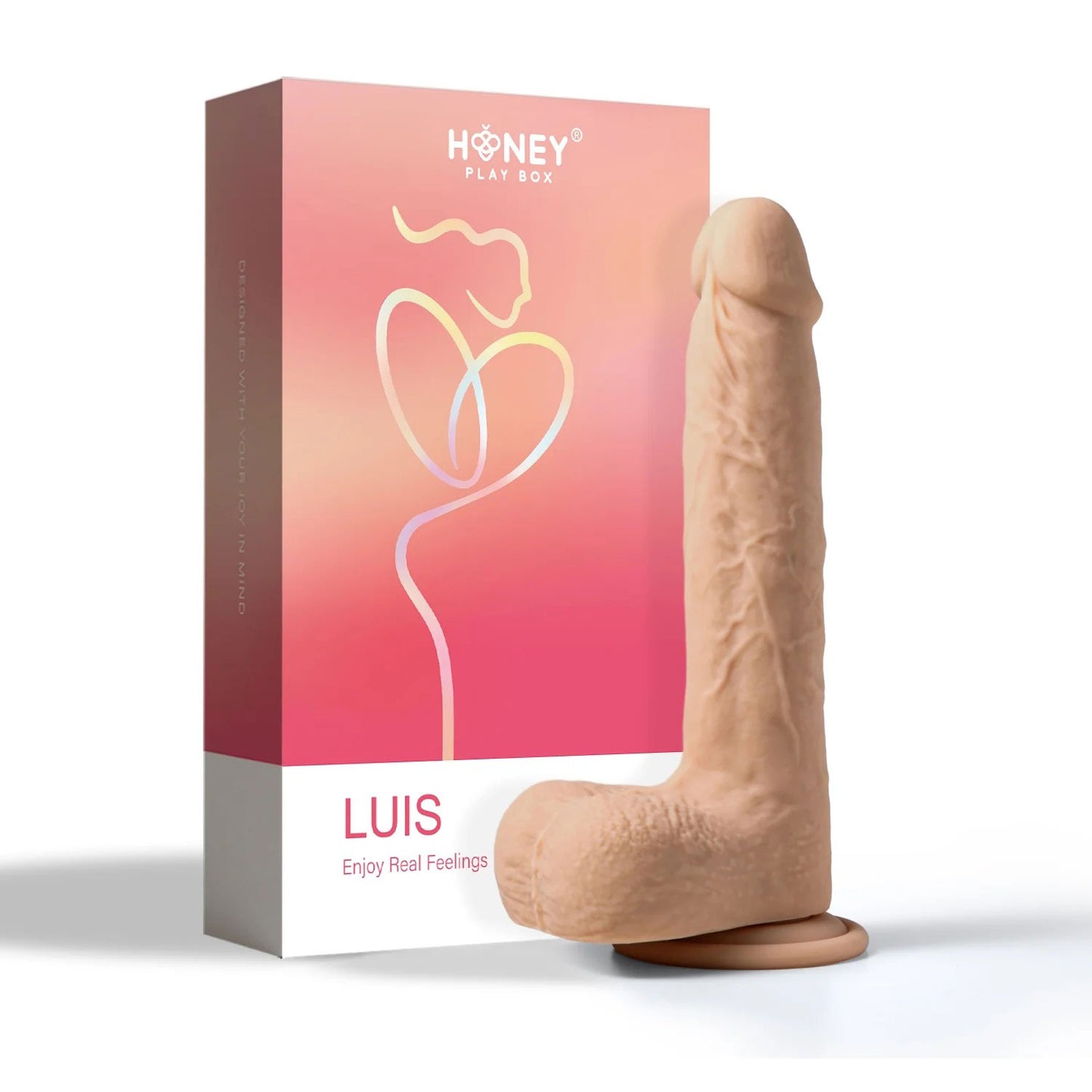 8.5 Inch Thrusting Vibrating Dildo App Controlled Heating Realistic Silicone
