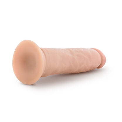Dr. Skin 9.5 Inch Realistic Suction Cup Dildo – Vanilla