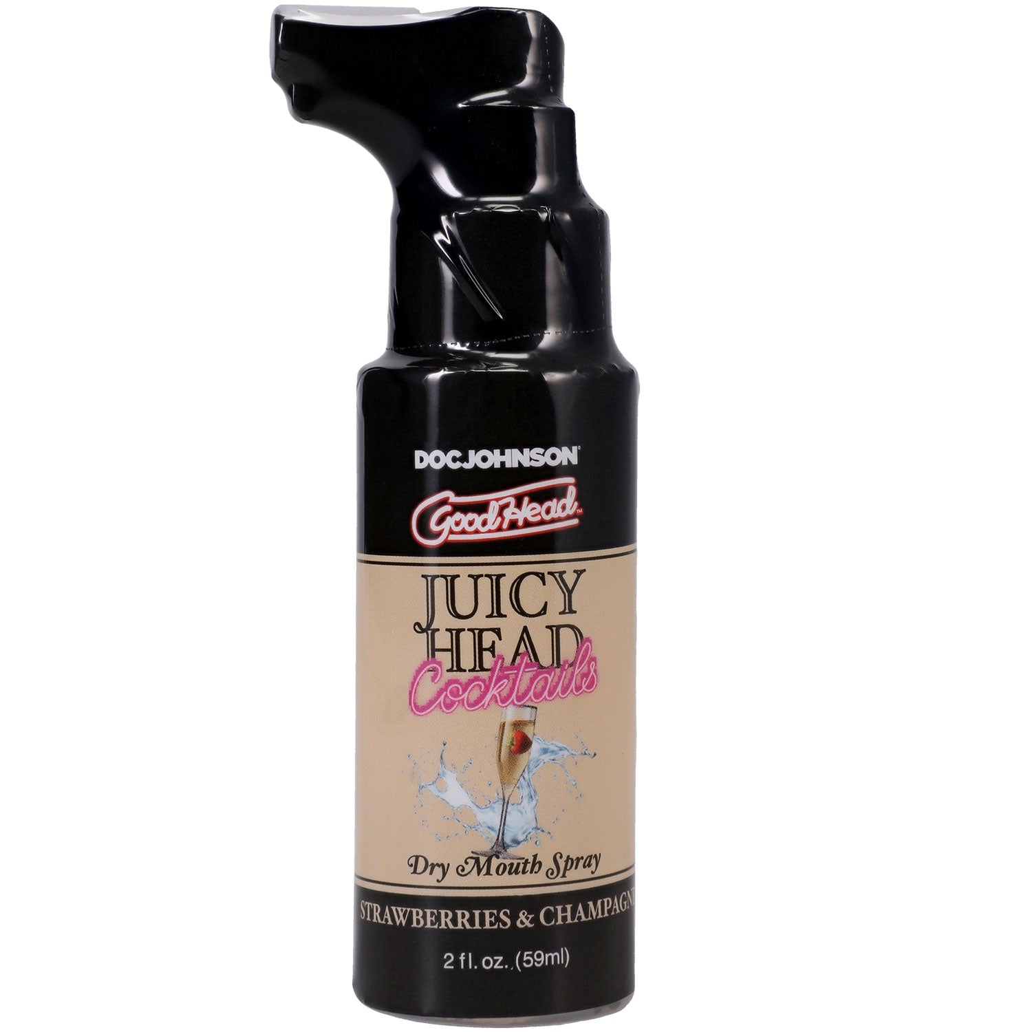 "Goodhead - Juicy Head - Cocktails Dry Mouth Spray Strawberries/champagne - 2oz DJ1361-56-BX"