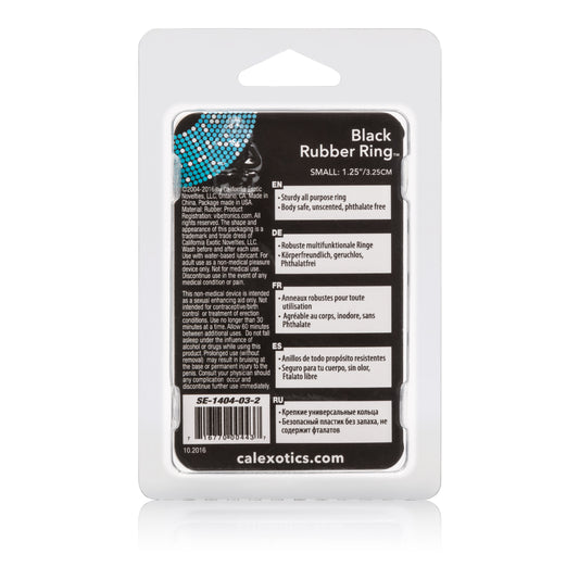 "Rubber Ring - Small - Black SE1404032"