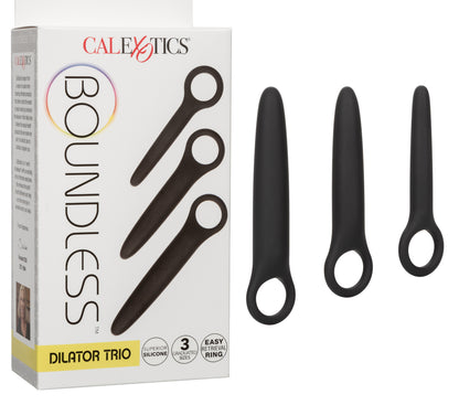 CalExotics Progressive Anal Dilator Training Set - 3 Sizes - Blac