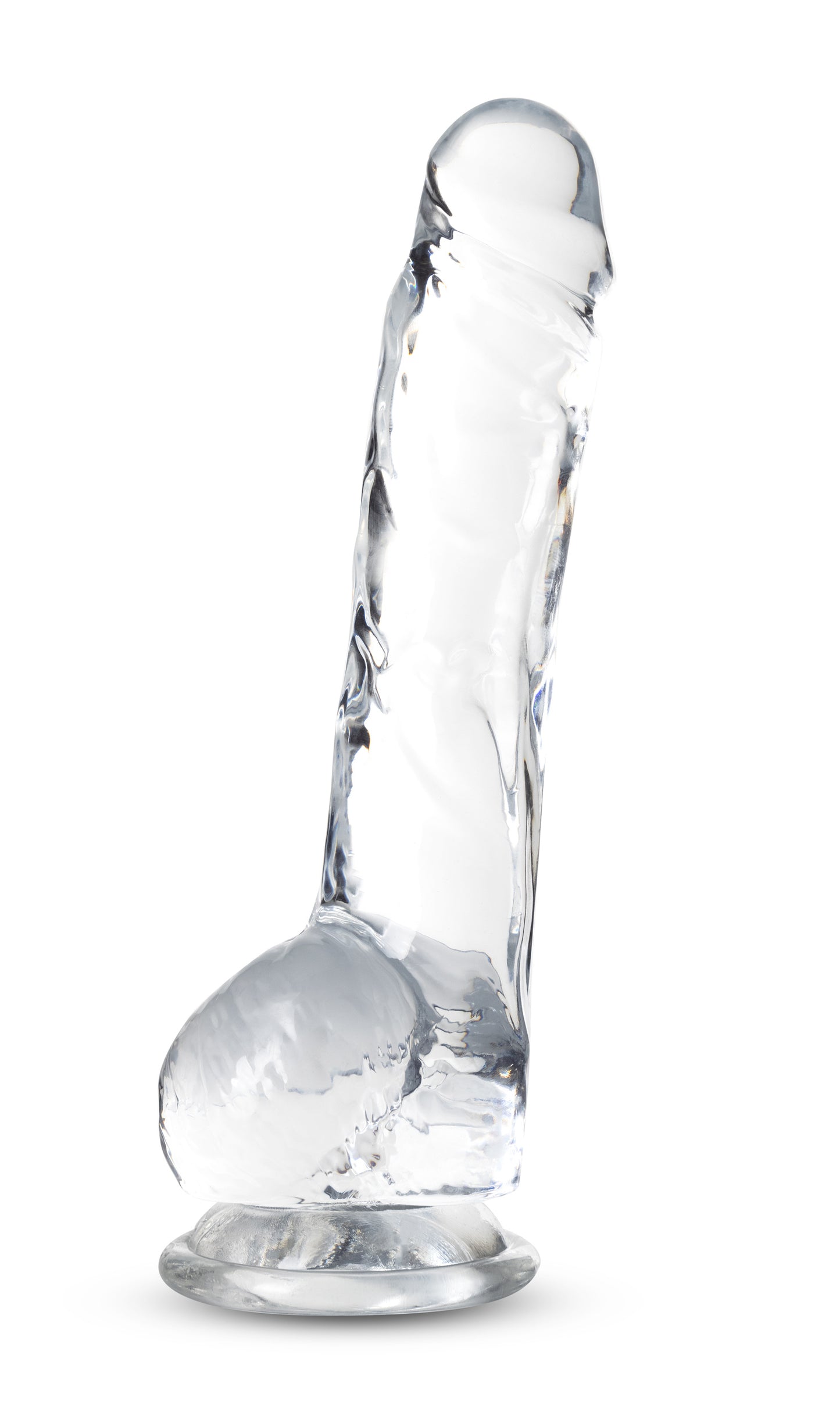 Naturally Yours 8" Crystalline Realistic Suction Cup Dildo