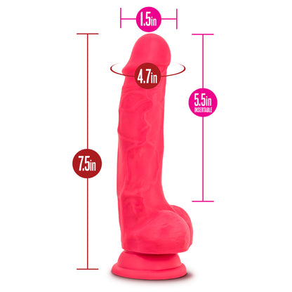 Hypnotize 5.5 Inch G-Spot Silicone Suction Cup Dildo – Cherry