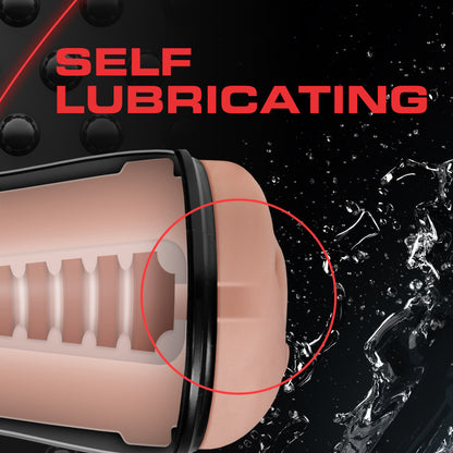 M for Men Soft & Wet Self-Lubricating Male Masturbator Cup - Realistic Vagina Stroker