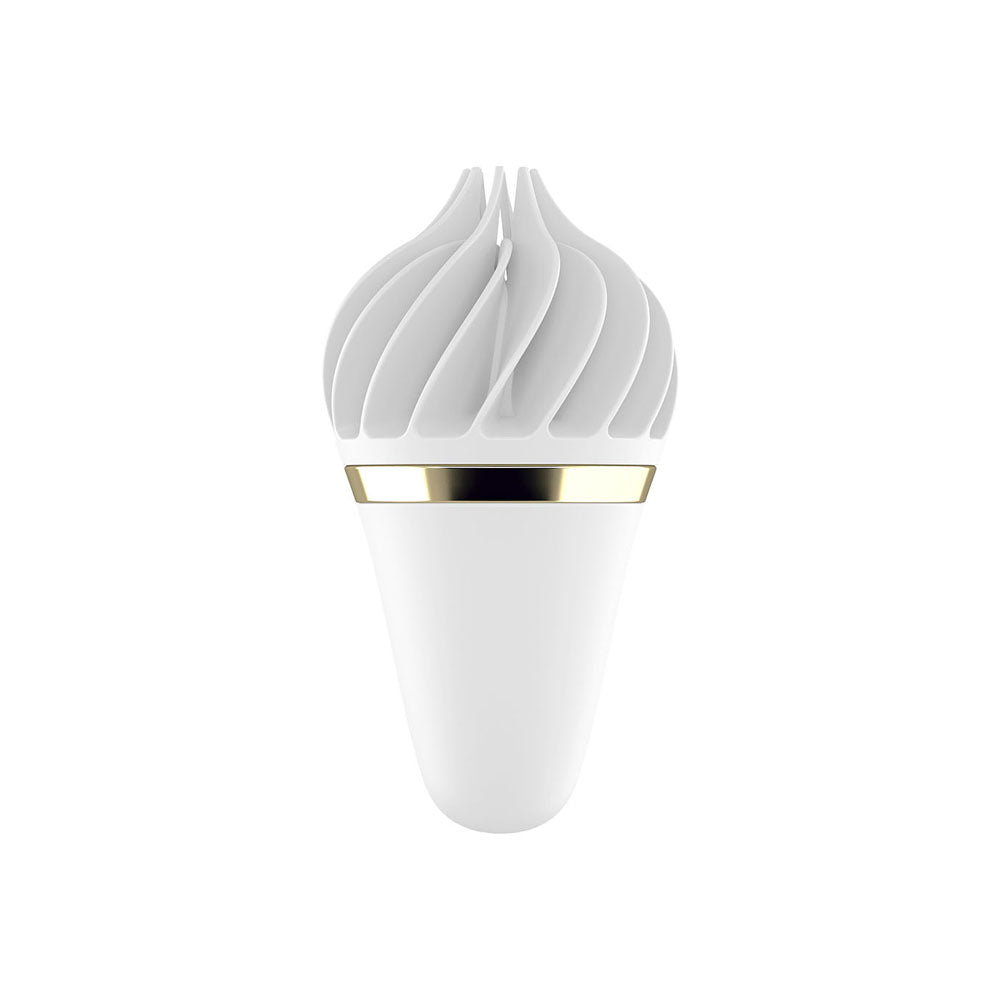 Sweet Treat White Clitoral Suction Vibrator