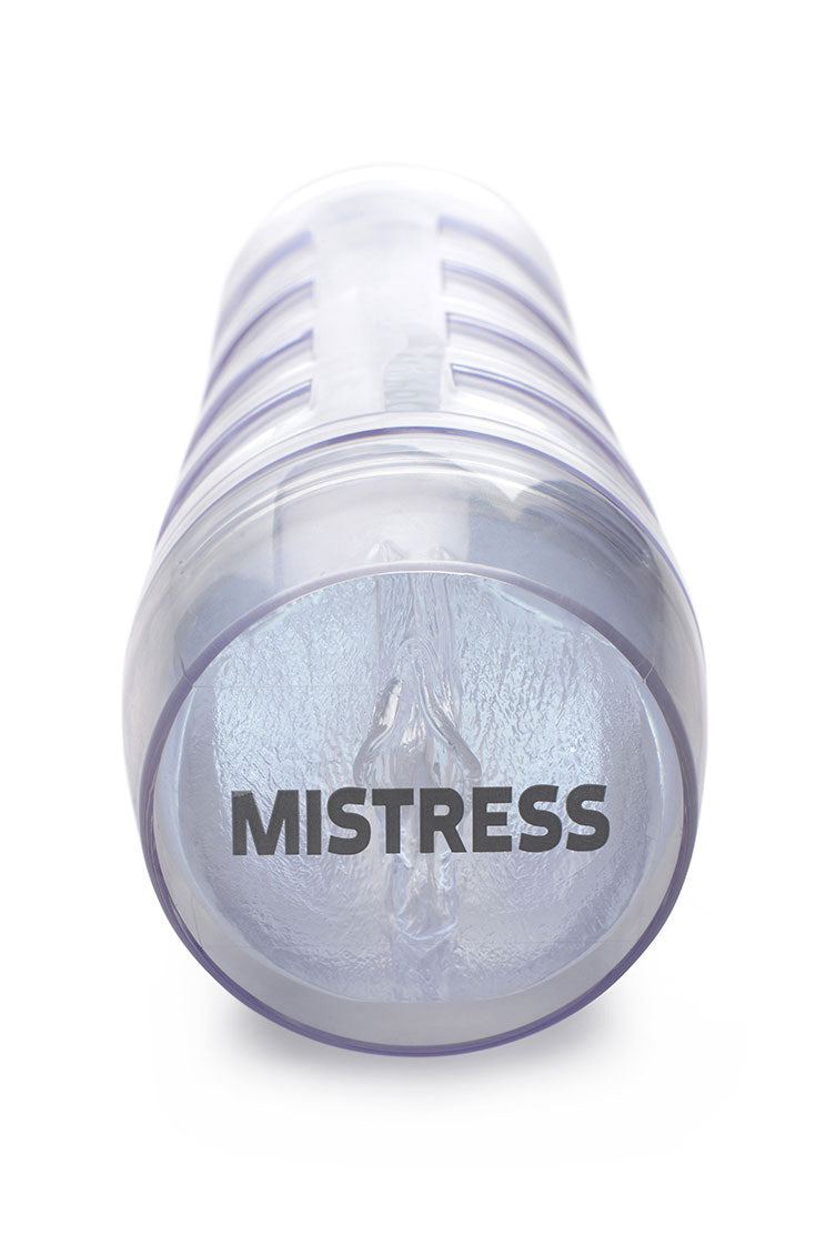 Mistress Julie Diamond Deluxe Clear Pussy Stroker - Suction Control Masturbator