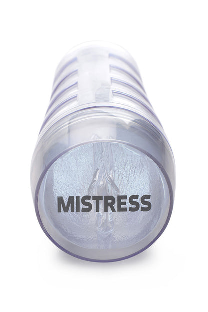 Mistress Julie Diamond Deluxe Clear Pussy Stroker - Suction Control Masturbator